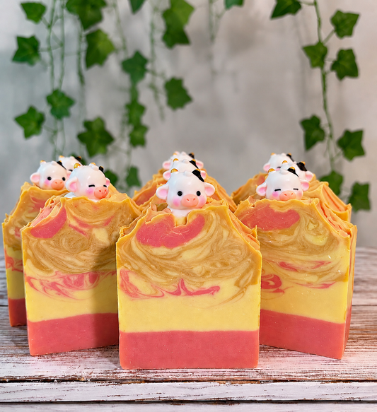 Pink Sugar Cow Soap