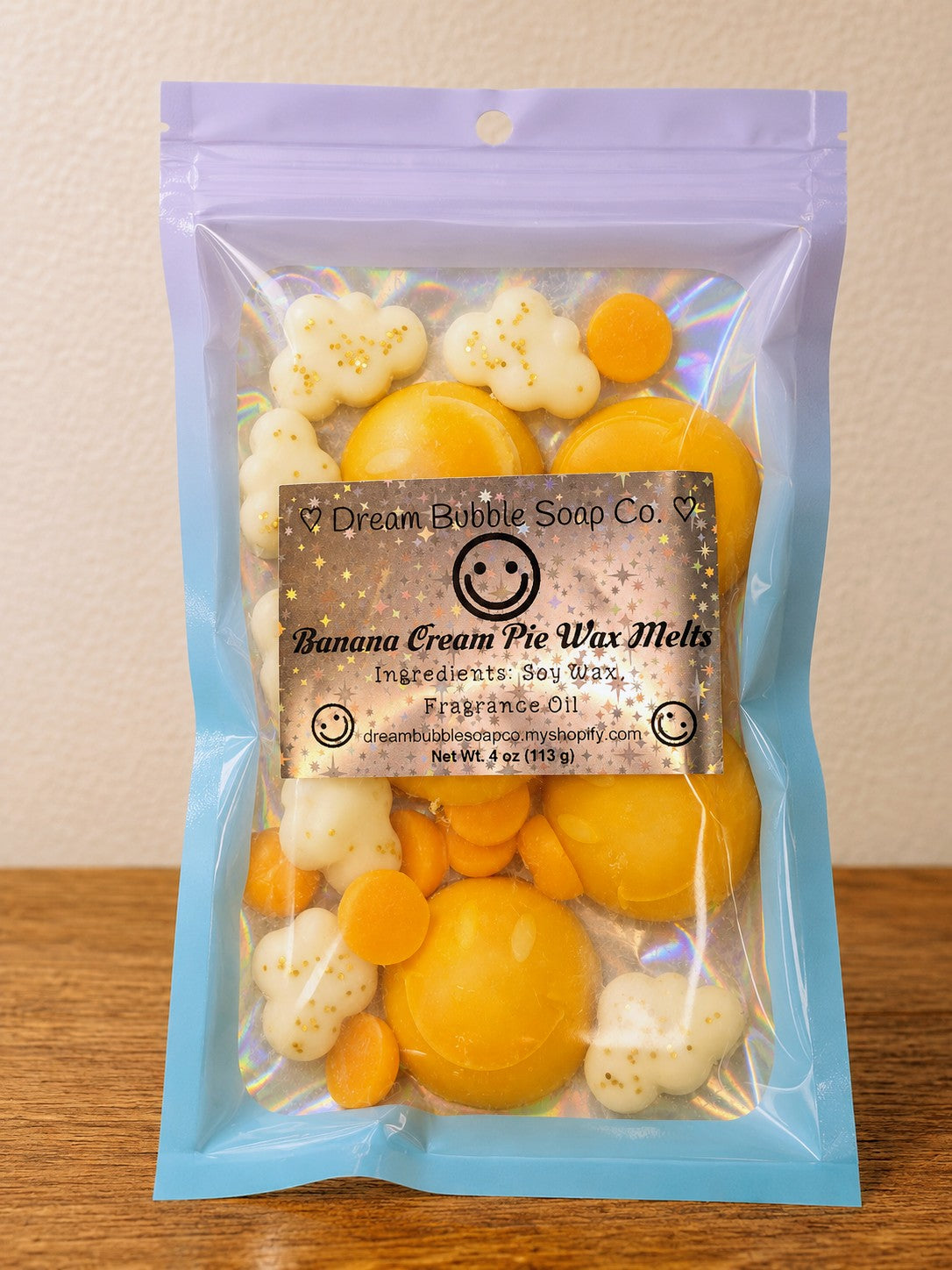 Buttercream Smiley Wax Melts